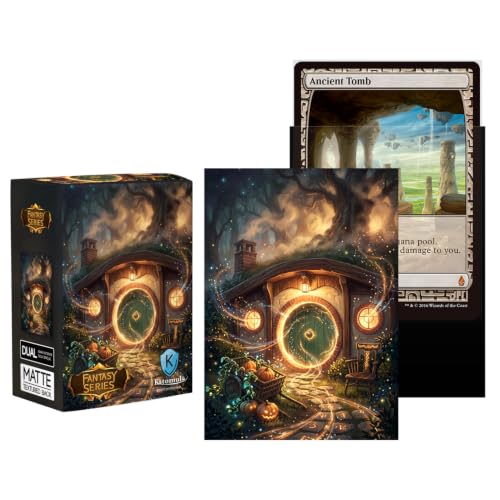 Katomula 100 MTG Card Sleeves with Inner Sleeves - Textured Back, Standard Size, Double Protection