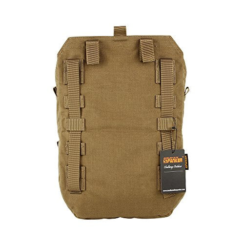 Coyote Brown Hydration Pack with 3L Water Bladder - Tactical MOLLE System