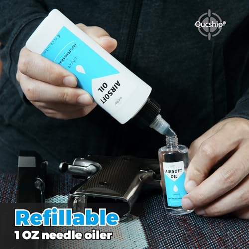 Premium 100% Silicone Airsoft Gun Oil & Chamber Lube Kit