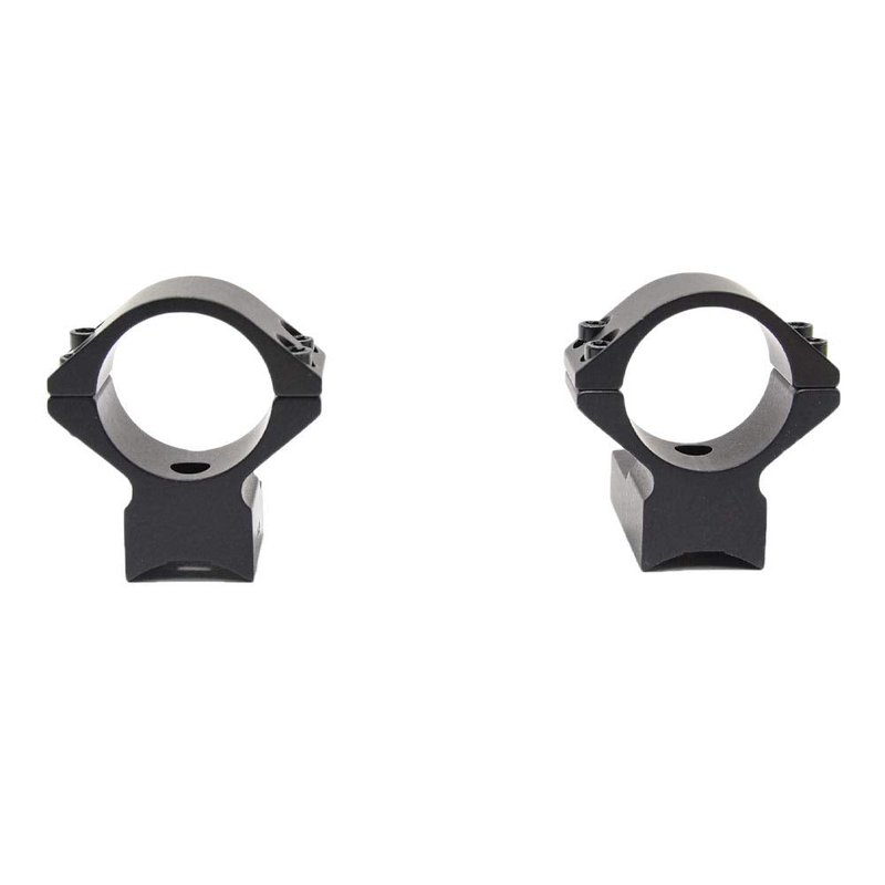 Talley Lightweight Alloy 1in Medium Black Rings/Base Set Compatible with Kimber