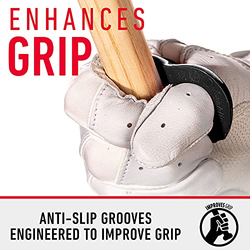 Baseball Bat Swing Trainer - Gator Grip for Better Technique - Black