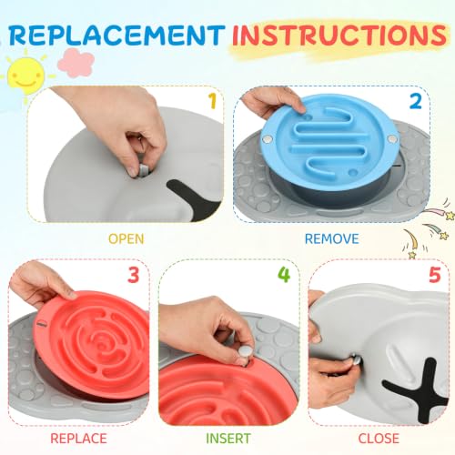 Kids Balance Board with Maze & Balls, Sensory Wobble Trainer for 3-12 Years