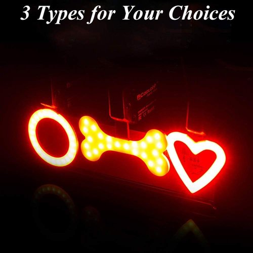 AaiLucky Rechargeable Bike Tail Light LED Bicycle Rear Light for Night Riding, Bright Girls Heart Shape Bike Taillight, Cycling Warning Light for Adults Kids Women, 5 Modes & Waterproof