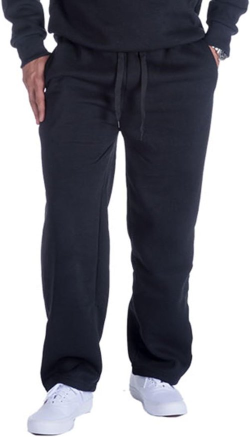 Facitisu Men's Fleece Athletic Sweatpants - Comfortable Drawstring Workout Pants | Ideal for Running