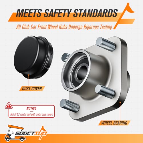 Golf Cart Front Wheel Hub Assembly for Club Car DS & Precedent 2003+