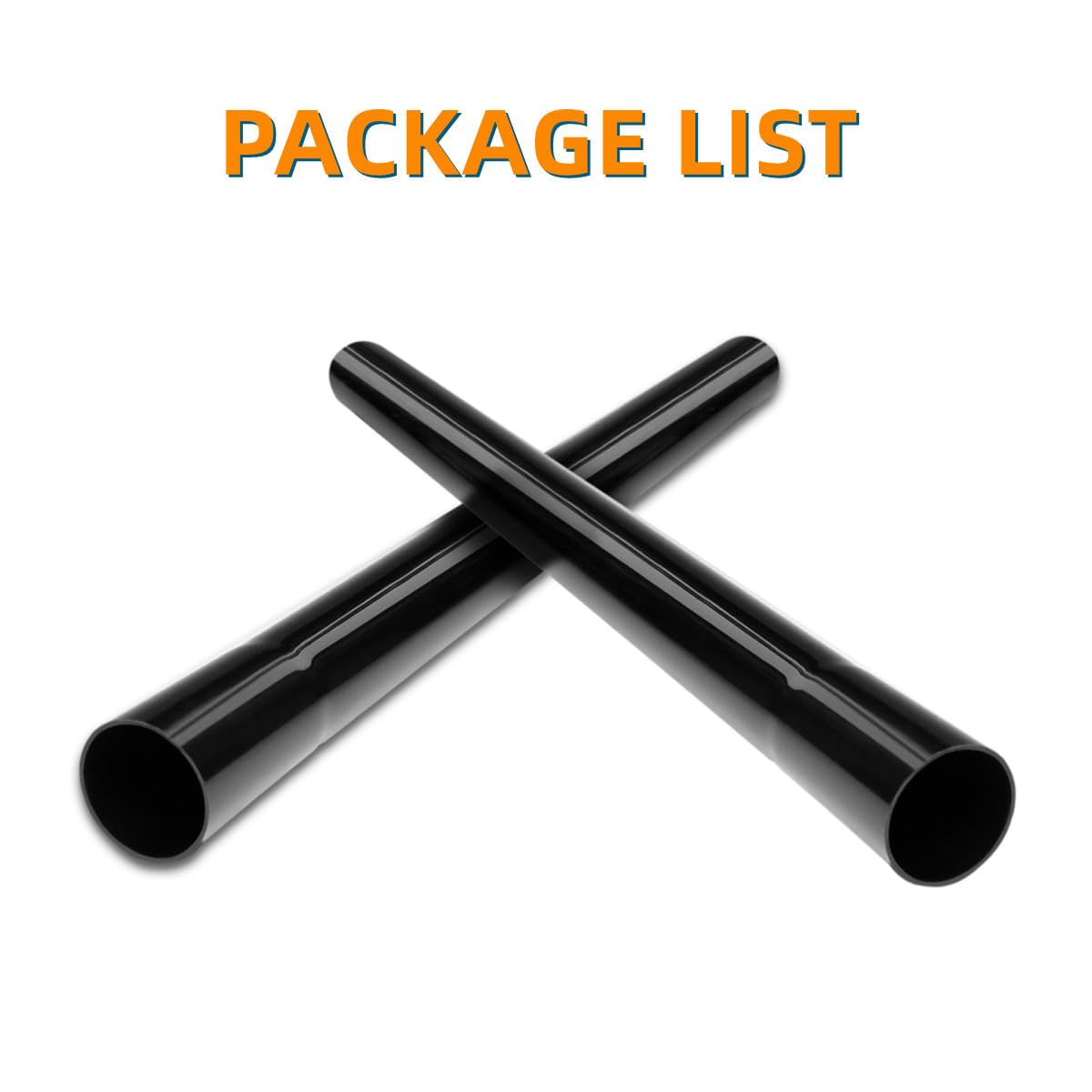 JEDELEOS Extension Wand Hose Replacement for Eureka 3670M Canister Vacuum Models 3670M 3670 3680 3670G 3670H 3672 3673 3674 3682 Series 17.8inch (Pack of 2)