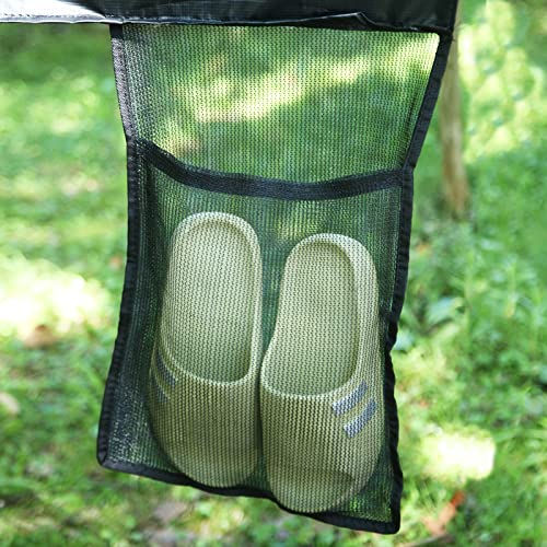 Kids Trampoline Ladder with Wide Steps and Storage Bag - Safe & Durable Climbing Accessory