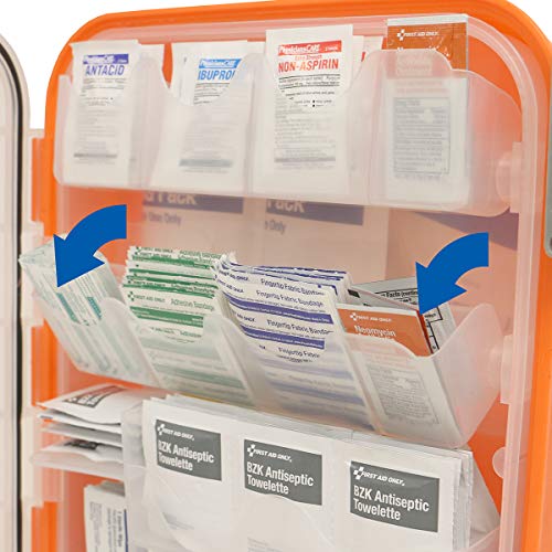 24/7 First Aid OSHA Compliant 336-Piece Emergency First Aid Kit, 100-Person, Plastic Case, 1 Pack