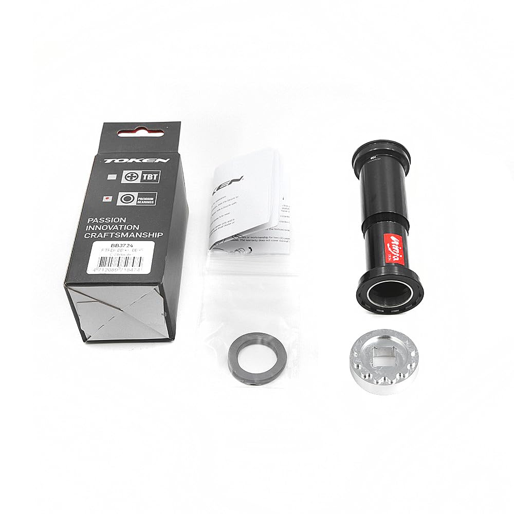 bikesmart Token Thread-Press Fit Bottom Bracket for Trek BB90/BB95 Frame