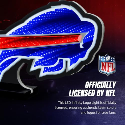 Buffalo Bills LED Infinity Logo Light - 3D Acrylic Display