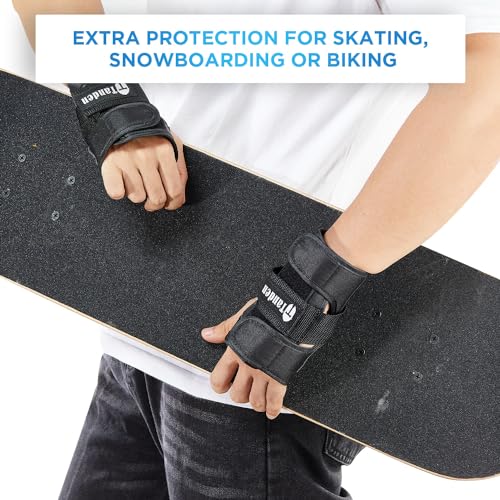 Wrist Guards for Skating - Medium Protective Gear for Kids & Adults