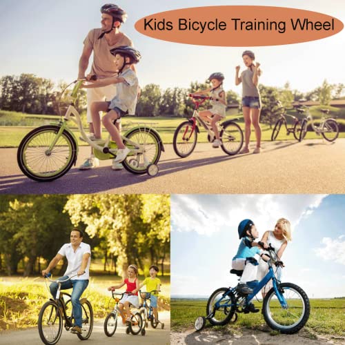 Bicycle Training Wheels for Kids - Sturdy Balance Stabilizers