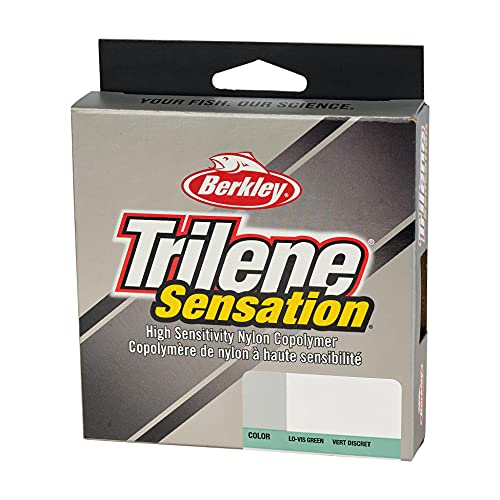 Berkley Trilene Sensation Low-Vis Green 6lb Monofilament Fishing Line