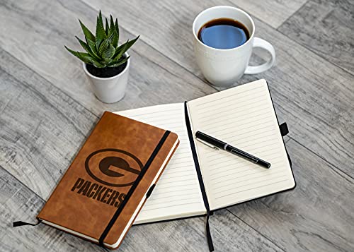 Green Bay Packers Laser Engraved Notepad - 80 Pages