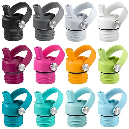 RRegeny Straw Lid fits Hydro Flask Standard Mouth, 21 24 oz, Sports