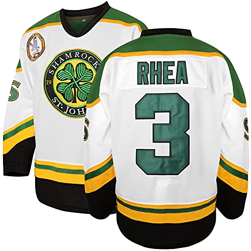 Rhea St John's Shamrocks Hockey Jersey - Medium White/Green