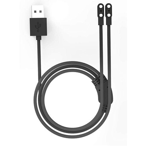 Compatible with Fecoul Smart Glasses Charger, Magnetic Replacement Charger Compatible for Fecoul G10Z Smart Glasses (2 Pack-Black+Black)