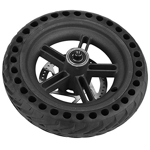 Scooter Wheel Hub Tyre, Shock Absorbing Anti Explosion Honeycomb Electric Scooter Rear Tire Wheel Replacement Set Compatible with Mijia M365 Electric Scooter