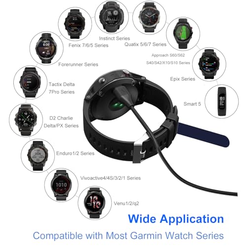 USB-C Watch Charging Cable - 3.3 Ft Fast Charger for Sports Watches - 1 Pack