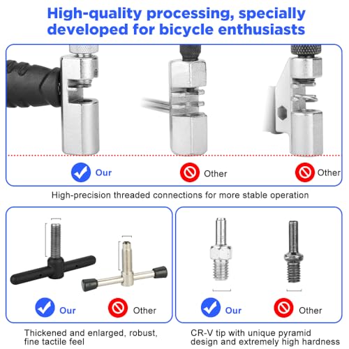 Universal Bicycle Chain Breaker Tool for 6-12 Speed Chains