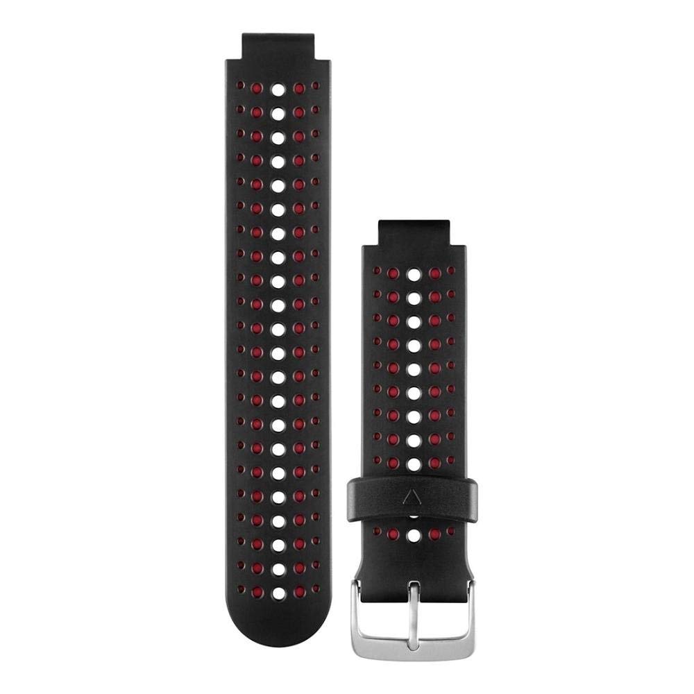 Garmin Replacement Bands, Forerunner 235, Black/Marsala
