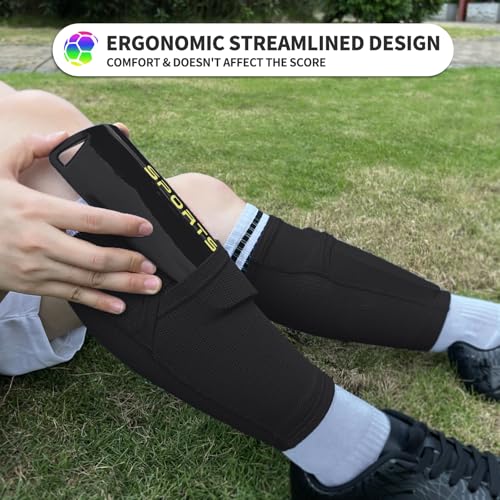 Toddler Kids Youth Soccer Shin Guards with Sleeves for Ages 3-15