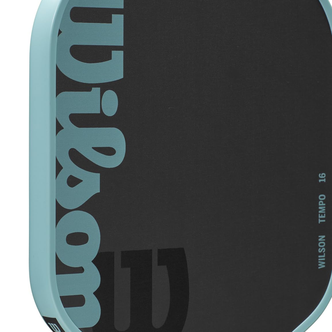Wilson Tempo 16mm Pickleball Paddle - Grip Size 2-4 1/4", Black/Blue