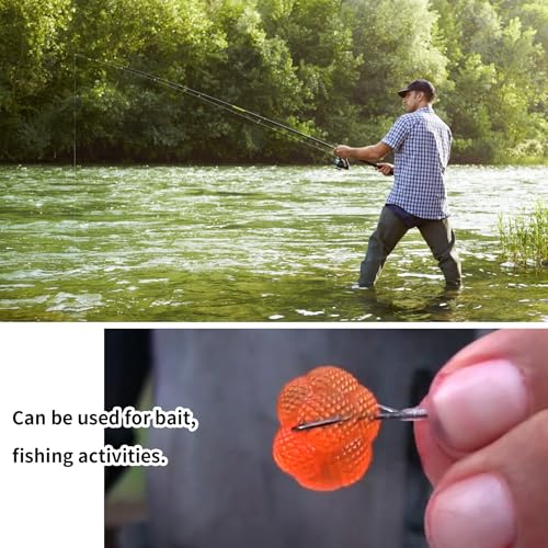 Philbinden 72 FT Fishing Soft Spawn Net,3'' Wide Sack Mesh Catfish
