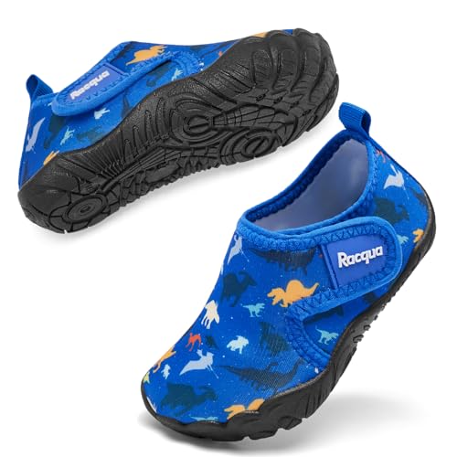 Racqua Toddler Boys Girls Water Shoes Slip-On Quick Dry Aqua Kids