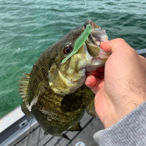 Finesse Drop Minnow - Green Pumpkin Black Flake | 2.75"