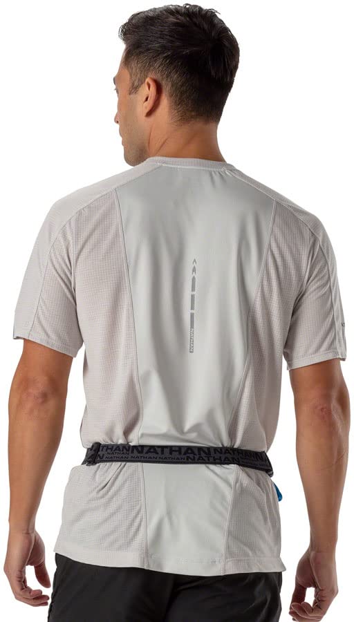 Nathan Race Number Waistbelt with Gel Loops for Running & Triathlon