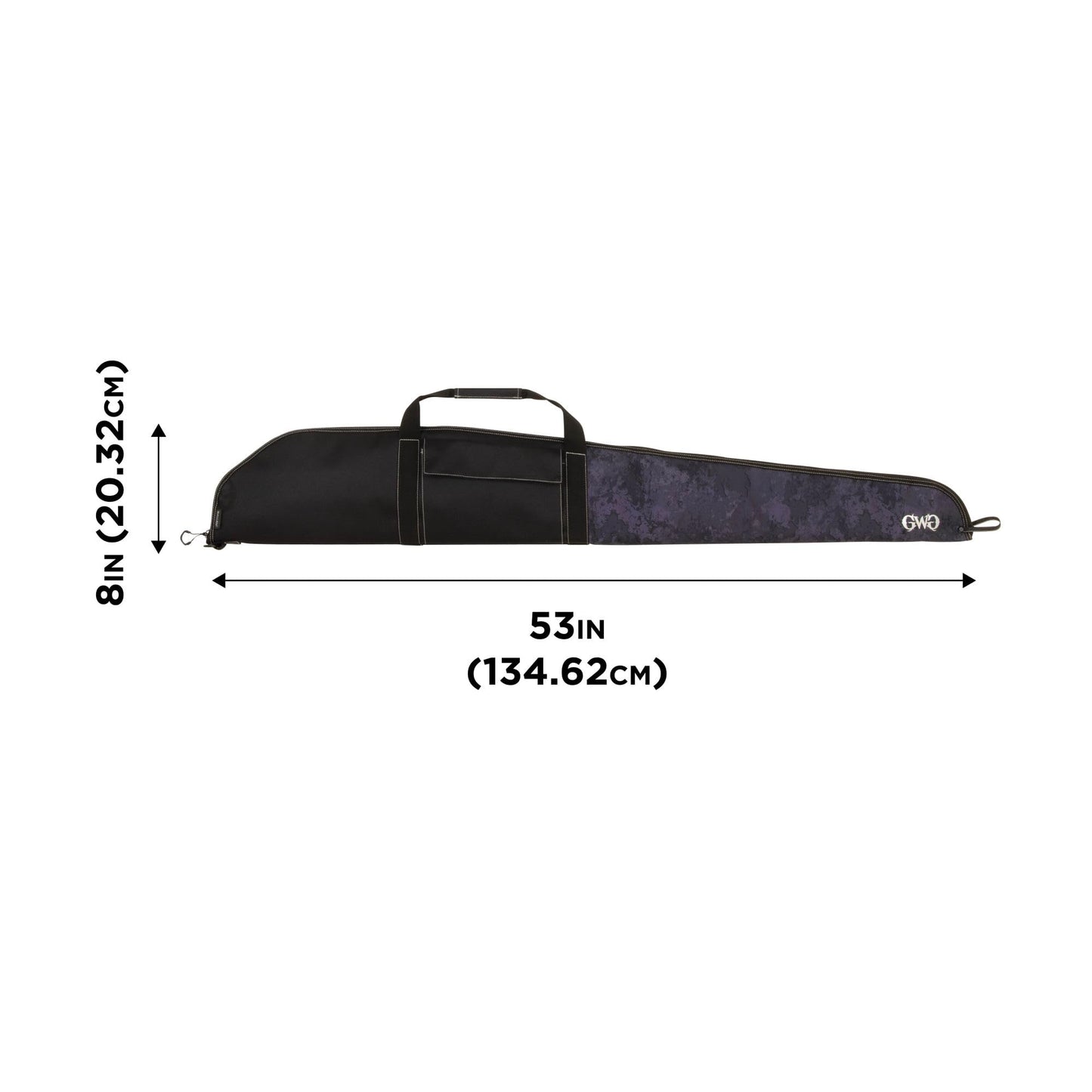 Allen Company Girls with Guns Midnight Lockable Shotgun Case, 52" L Shotguns, Black/Shade Blackout Camo