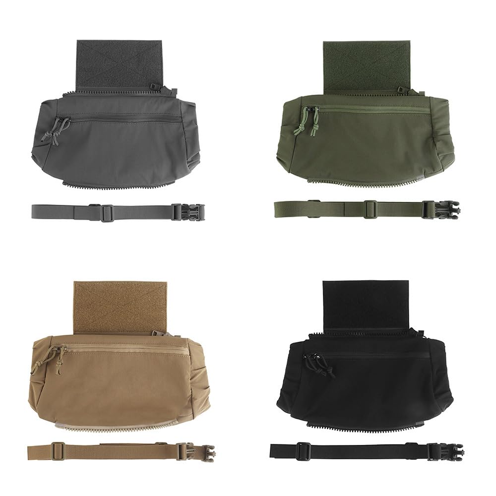 Tactical Hand Warmer, Foldable Hand Warmer Pouch Molle Warmer Bag with Hook&Loop for Outdoor Winter Hunting Camping Hiking Fishing