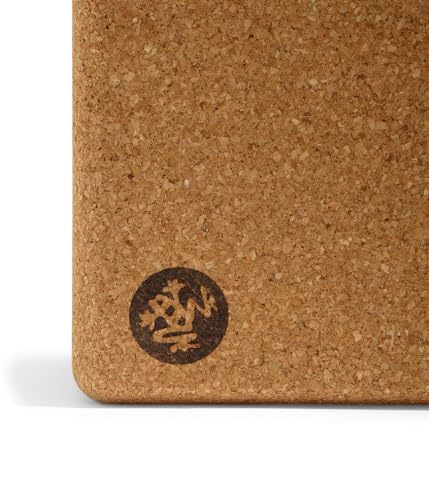 Cork Yoga Block - 4" x 6" x 9" Extra Firm Support for Yoga & Pilates