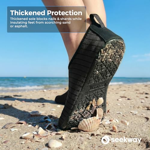 Quick-Dry Aqua Socks for Men and Women - Non-Slip Water Shoes