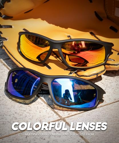 Polarized Sports Sunglasses for Men & Women - UV400 Protection