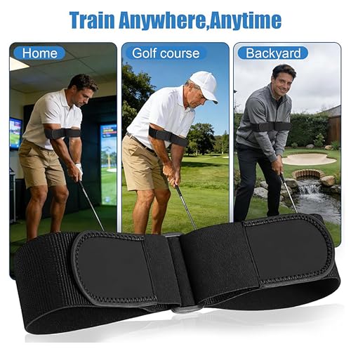 Golf Swing Training Aid - Adjustable Posture Trainer Strap