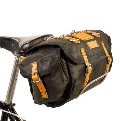 Bagman Sport Medium Saddlebag Support Rack for Bicycles, Support for Rear Panniers, High Stability, Easy Installation
