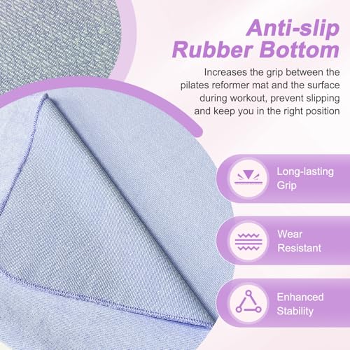 Non-Slip Pilates Reformer Mat Cover - Sweat-Wicking Towel