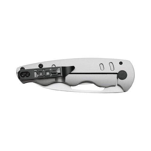 SOG Escape FL Professional Entry-Level Pocket Folding Knife | All-Metal Construction, Frame-Lock, Reversible Pocket Clip