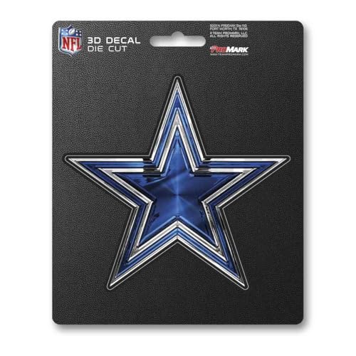 3D NFL Team Logo Decal - Dynamic Auto Decoration