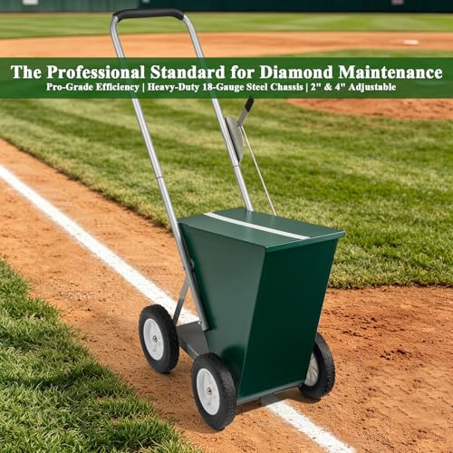 Heavy Duty Baseball & Softball Field Dry Line Marker - 50 Lbs Capacity