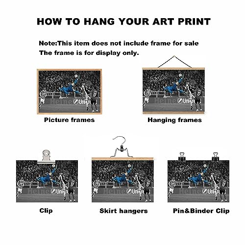 Ronaldo Canvas Poster 12x18 inches - Unframed Wall Art
