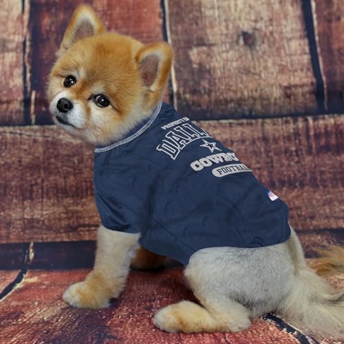 NFL Dallas Cowboys Dog T-Shirt - Comfortable Pet Apparel