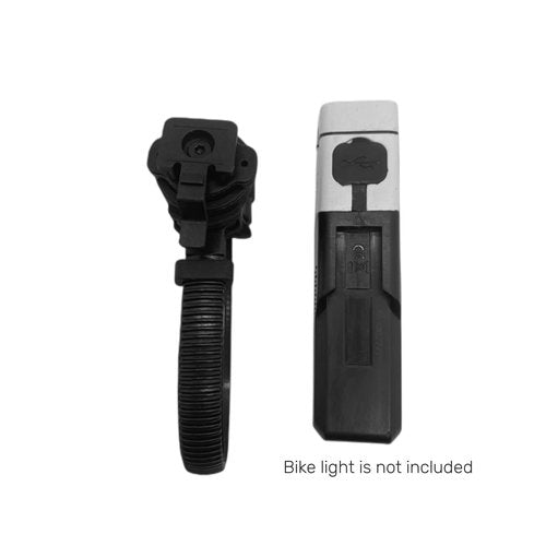 NELboNs Bike Light Mount Compatible with T rek Bon Trager Ion Pro RT Light Tension Strap Mount for Bike Out Front Handlebar Adjustable Headlight Flashlight Holder