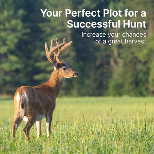 Hit List Seed 5 lb No-Till Food Plot Seed Mix with Crimson Clover, Turnips, Forage Brassica, Oats & Rye – 5 Pound Pack