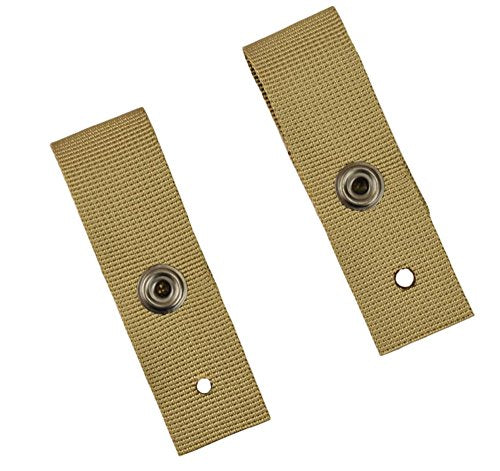 Tactical Goggle Retention Straps for MICH/ACH Helmet - Tan