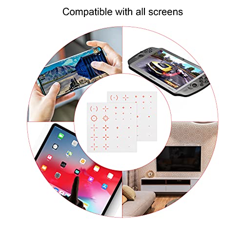 50 Pcs FPS Game Monitor Decals - Target Stickers for Screens