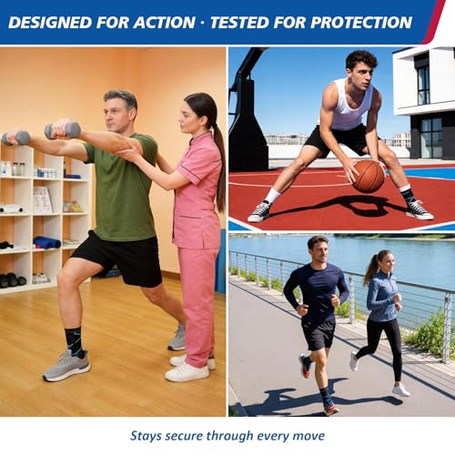 Ankle Brace Plantar Fasciitis Relief, Adjustable Strap Men Women