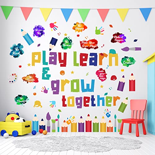 Inspirational Play & Learn Wall Decals - 5 Sheets
